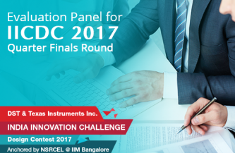 Evaluation Panel for IICDC 2017 Quarter Finals Round
