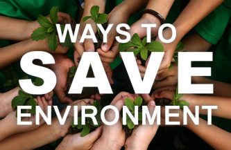 Let’s do our bit to save the environment!