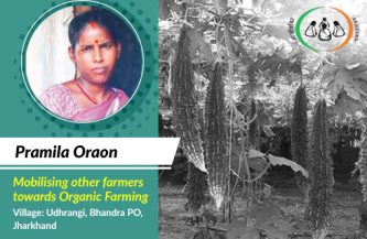 Overcoming poverty through Organic farming – Pramila Oraon