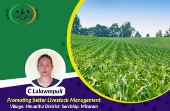Transformation through livestock – C. Lalawmpuii