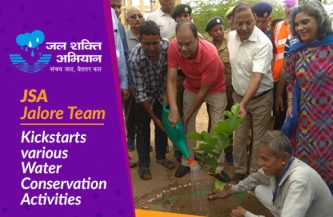 JSA Jalore Team kickstarts various water conservation activities
