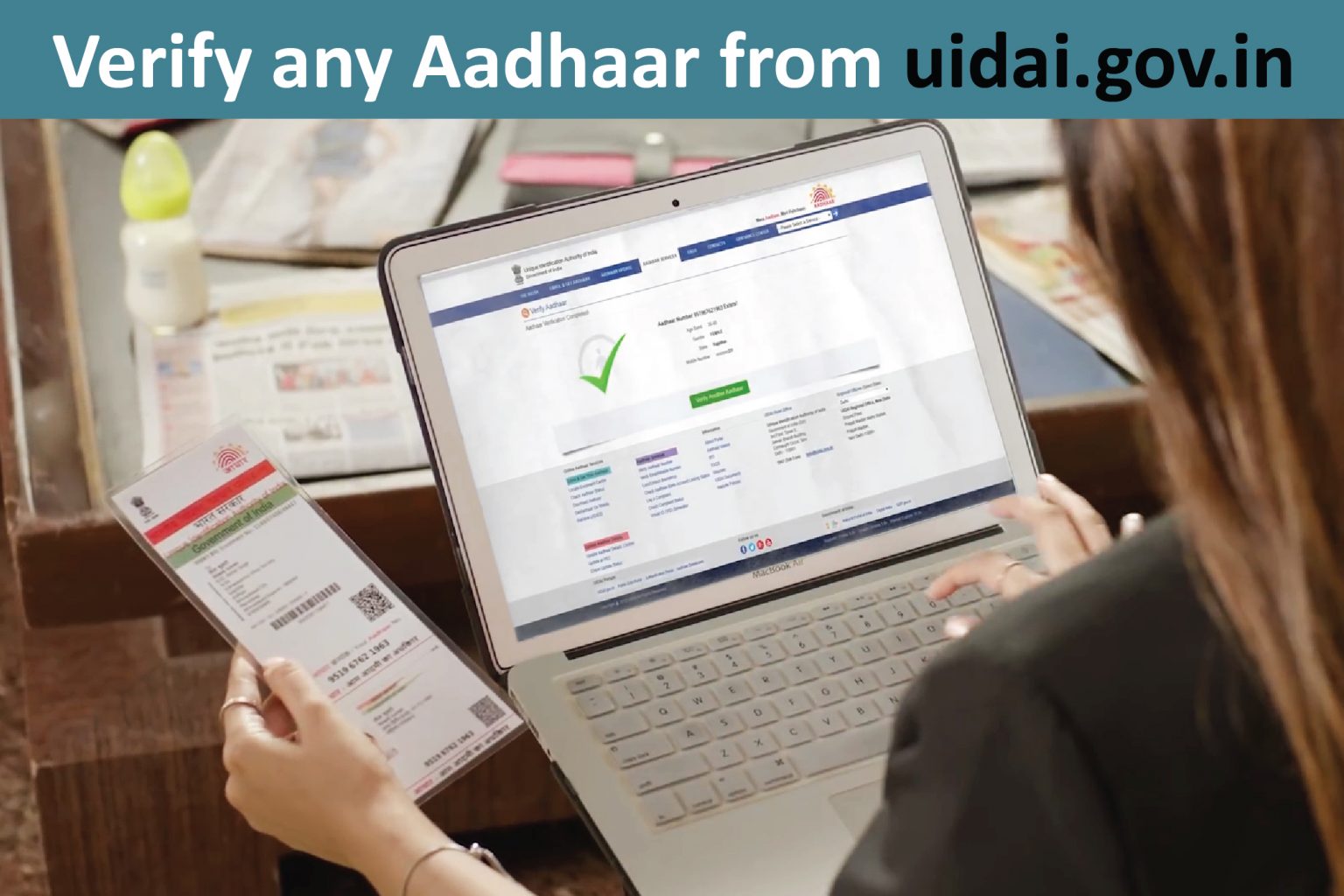 aadhaar is not proof of identity