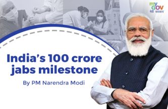 India’s 100 crore jabs milestone shows the power of collective effort
