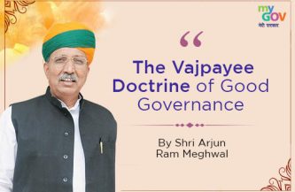 The Vajpayee Doctrine of Good Governance