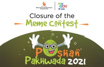 Closure of the Poshan Pakhwada 2021 Meme Contest