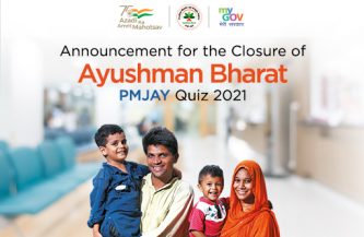 Announcement for the closure of Ayushman Bharat PMJAY Quiz 2021