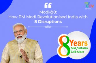 Modi@8: How PM Modi Revolutionised India with 8 Disruptions