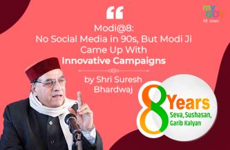 Modi@8: No social media in 90s, But Modi Ji Came Up with Innovative Campaigns