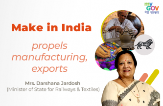 Make in India propels manufacturing, exports