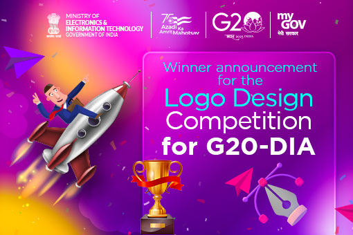 G20-DIA के लिए लोगो डिज़ाइन प्रतियोगिता के लिए विजेता की घोषणा