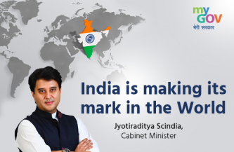 India is making its mark in the world