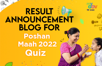 Result Announcement Blog for Poshan Maah 2022 Quiz