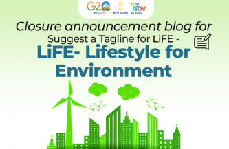 Closure Announcement Blog for Suggest a Tagline for LiFE- Lifestyle for Environment