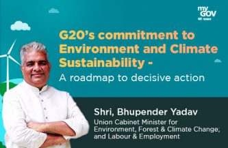 G20’s commitment to Environment and Climate Sustainability – A roadmap to decisive action