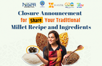Closure Announcement for Share Your Traditional Millet Recipe and Ingredients