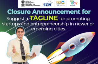 Closure Announcement for Suggest a Tagline for promoting startups and entrepreneurship in newer or emerging cities