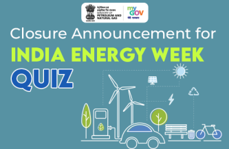 Closure Announcement for India Energy Week Quiz