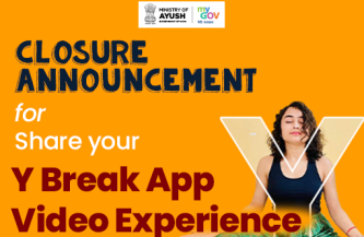 Closure Announcement for Share your Y Break App Video Experience