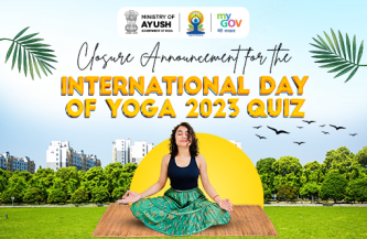 Closure Announcement for the International Day of Yoga 2023 Quiz