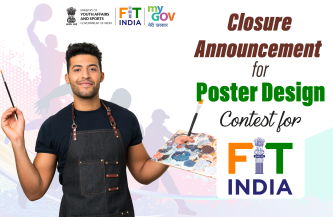 Closure Announcement for Poster Design Contest for Fit India