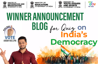 Winner Announcement Blog for Quiz on India’s Democracy