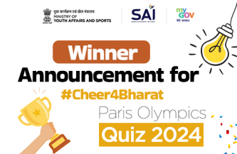 Winner Announcement Blog for #Cheer4Bharat Paris Olympics Quiz 2024