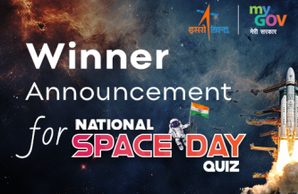 Winner Announcement blog for National Space Day Quiz