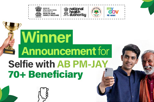 Winner Announcement for Selfie with AB PM-JAY 70+ Beneficiary