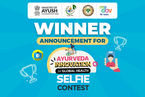 Winner Announcement for Ayurveda Innovation for Global Health Selfie Contest
