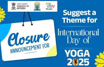 Closure Announcement for Suggest a Theme for International Day of Yoga 2025
