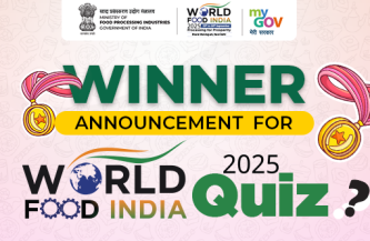 Winner Announcement for World Food India 2025 Quiz