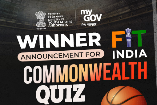 Winner Announcement for Fit India Commonwealth Quiz