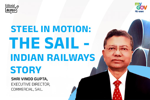 Steel in Motion: The SAIL – Indian Railways Story  Forging the Rail Tracks of India’s Journey