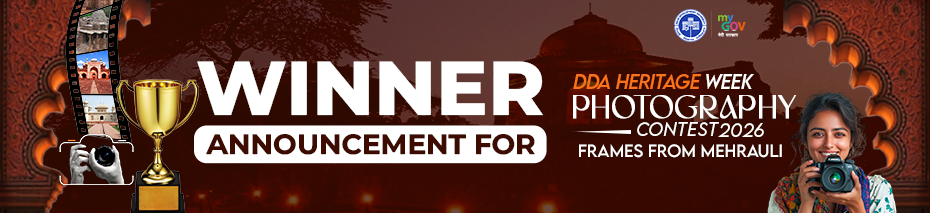 Winner Announcement for DDA Heritage Week Photography Contest 2026