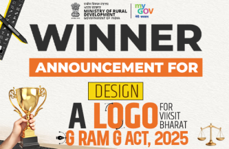 Winner Announcement for Design a Logo for Viksit Bharat – G RAM G Act 2025