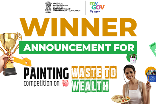Winner Announcement for Painting competition on Waste to Wealth