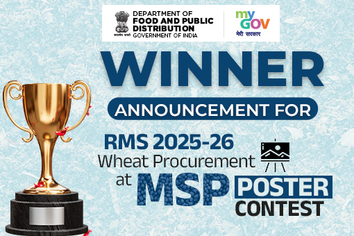 Winner Announcement for RMS 2025-26 Wheat Procurement at MSP Poster Contest