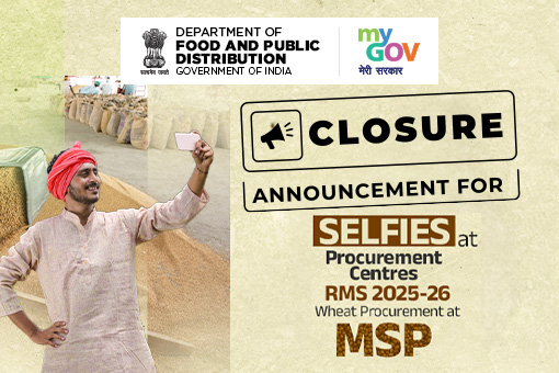 Closure Announcement for Selfies at Procurement Centres-RMS 2025-26 Wheat Procurement at MSP