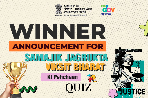 Winner Announcement for Samajik Jagrukta – Viksit Bharat Ki Pehchaan Quiz