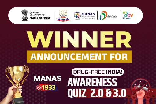 Winners Announcement for Drug-Free India Awareness Quiz 2.0 and 3.0