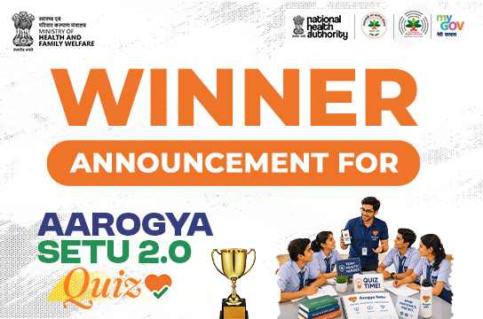 Winner Announcement for Aarogya Setu 2.0 Quiz