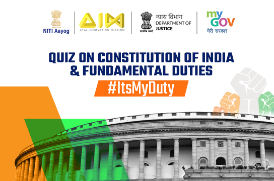 Quiz on Constitution of India and Fundamental Duties