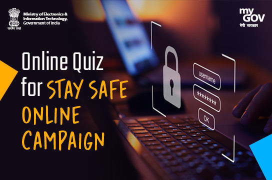 Online Quiz for Stay Safe Online Campaign