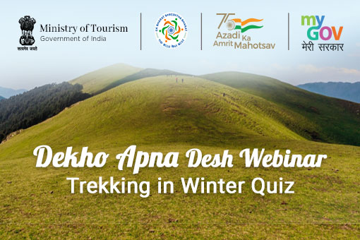 Dekho Apna Desh Webinar :  Trekking in Winter Quiz