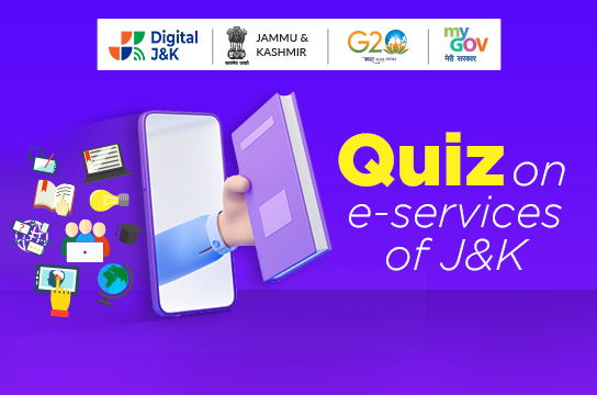 Quiz on e-services of J&K