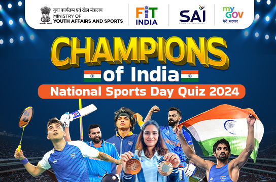 Champions of India: National Sports Day Quiz 2024