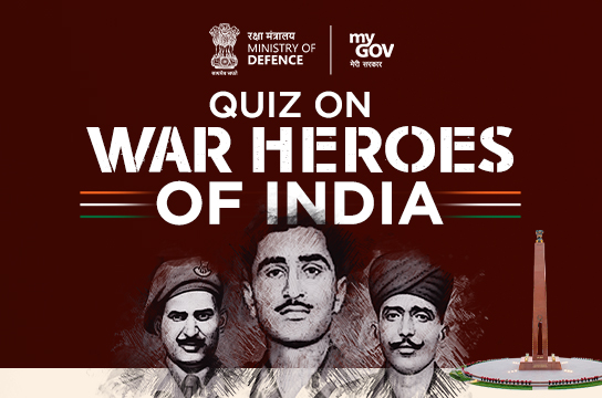 Quiz on War Heroes of India