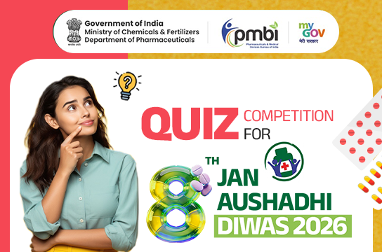 Quiz Competition for 8th Jan Aushadhi Diwas 2026