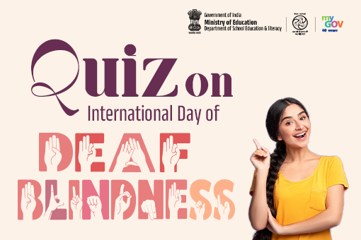 Quiz on International Day of Deafblindness