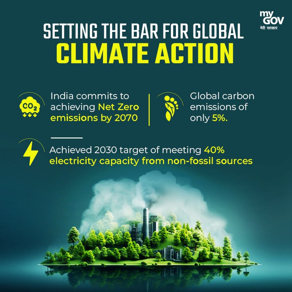 COP28 New India World Climate Action Summit – MyGov Saathi